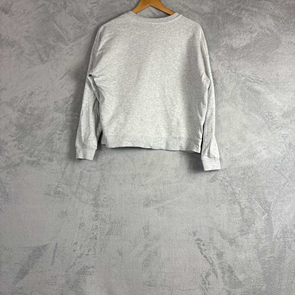 Scotch & Soda Tokyo Graphic Crewneck Sweatshirt Gray Cotton Womens Medium Preppy - Picture 2 of 8